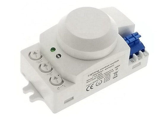 Interruptor 5.8GHz del sensor de movimiento de la microonda del control ligero automático ajustable
