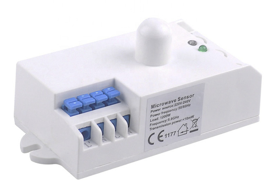 Detector ultrasónico 5.8GHz del radar de microonda del interruptor del sensor de movimiento de la CA 110V 220V
