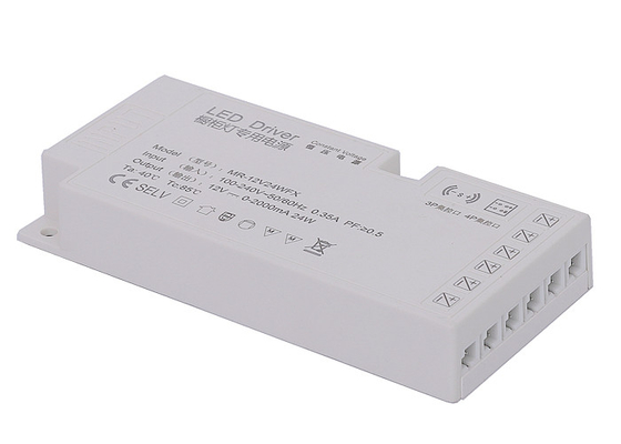 Fuente de alimentación de la tira 24W LED de DC12V 2A LED Constant Voltage con el enchufe UE/USA