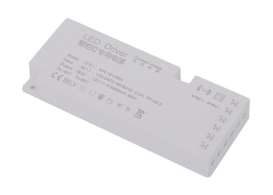 Conductor Power Supply Constant Voltage de la luz de la cinta de DC 12V 36W 3A LED