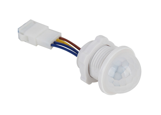 Final blanco humano del interruptor de la luz 40W 60Hz del sensor del movimiento LED IR