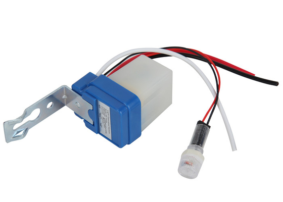 Plástico automático de la PC del sensor 6A de la luz de la fotocélula de la noche del día para la luz de calle de la inundación