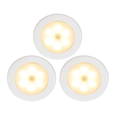 El interruptor LED del tacto de la noche de 3 vatios enciende el diámetro de los 8cm para la iluminación interior